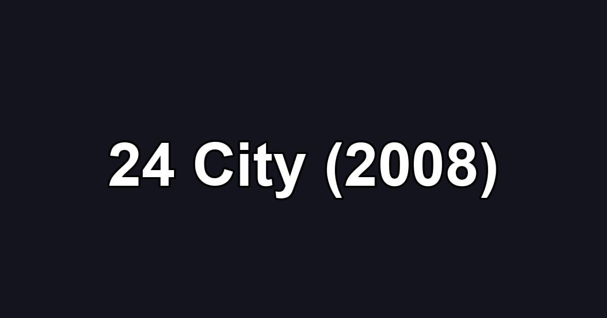 24 City (2008)
