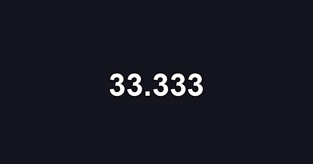 33.333