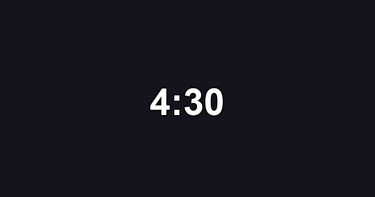 4:30