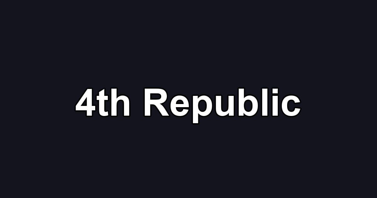 4th Republic
