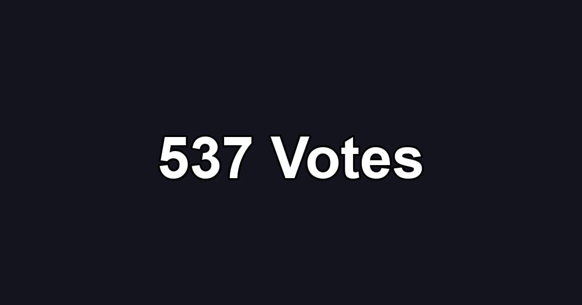 537 Votes