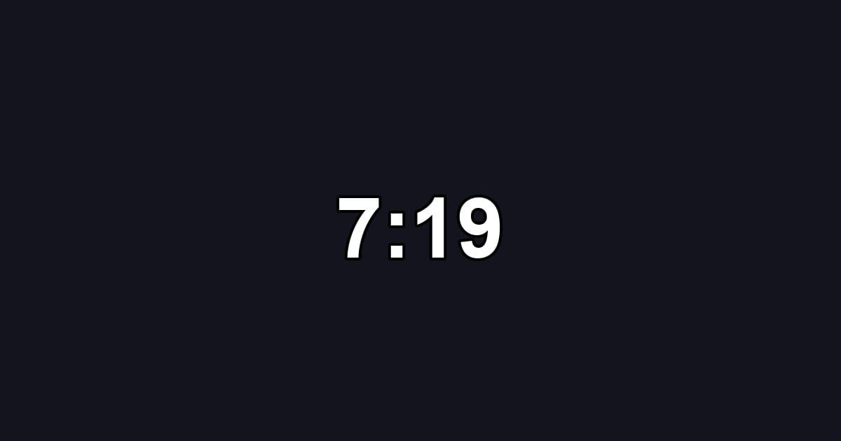 7:19