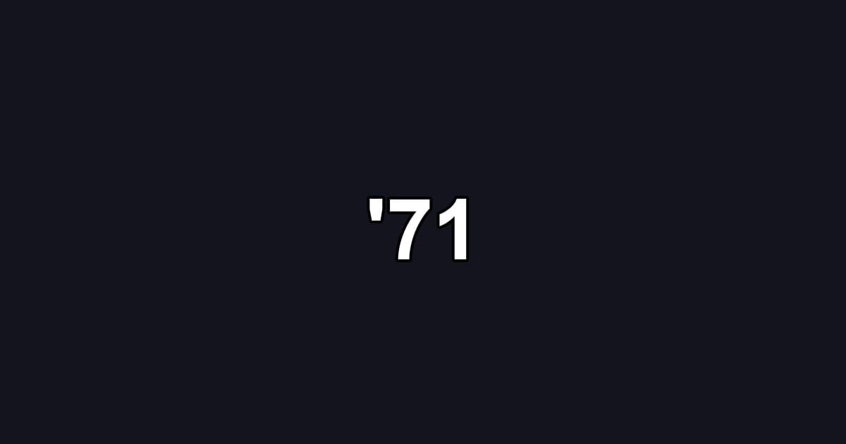 '71