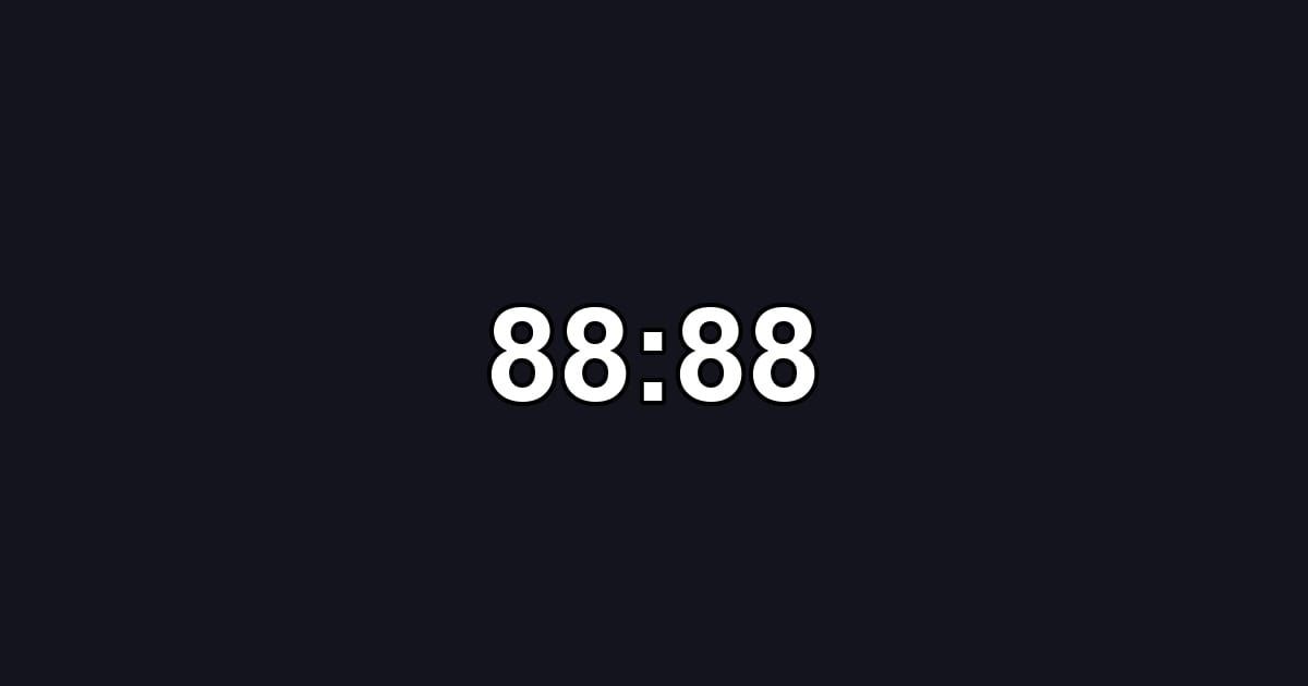 88:88