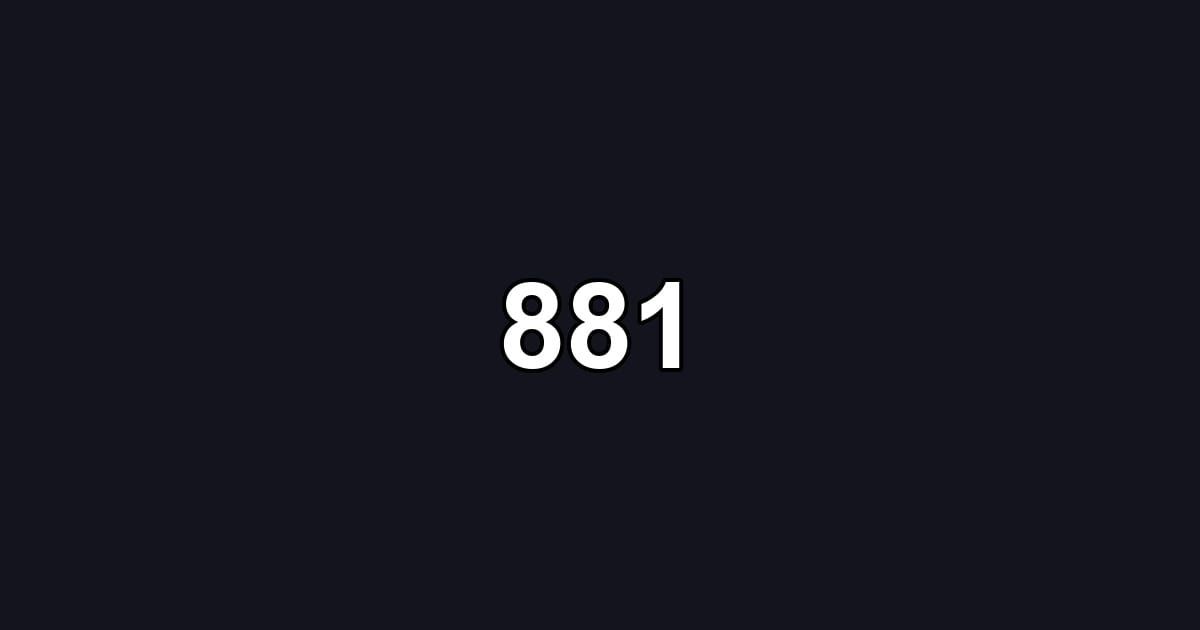 881