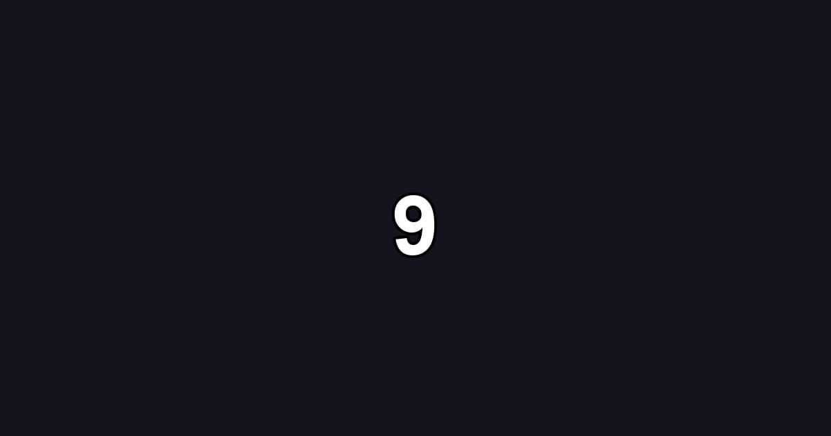 9