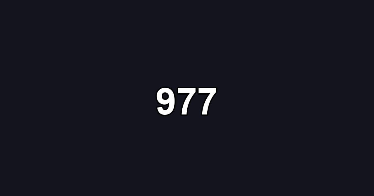 977