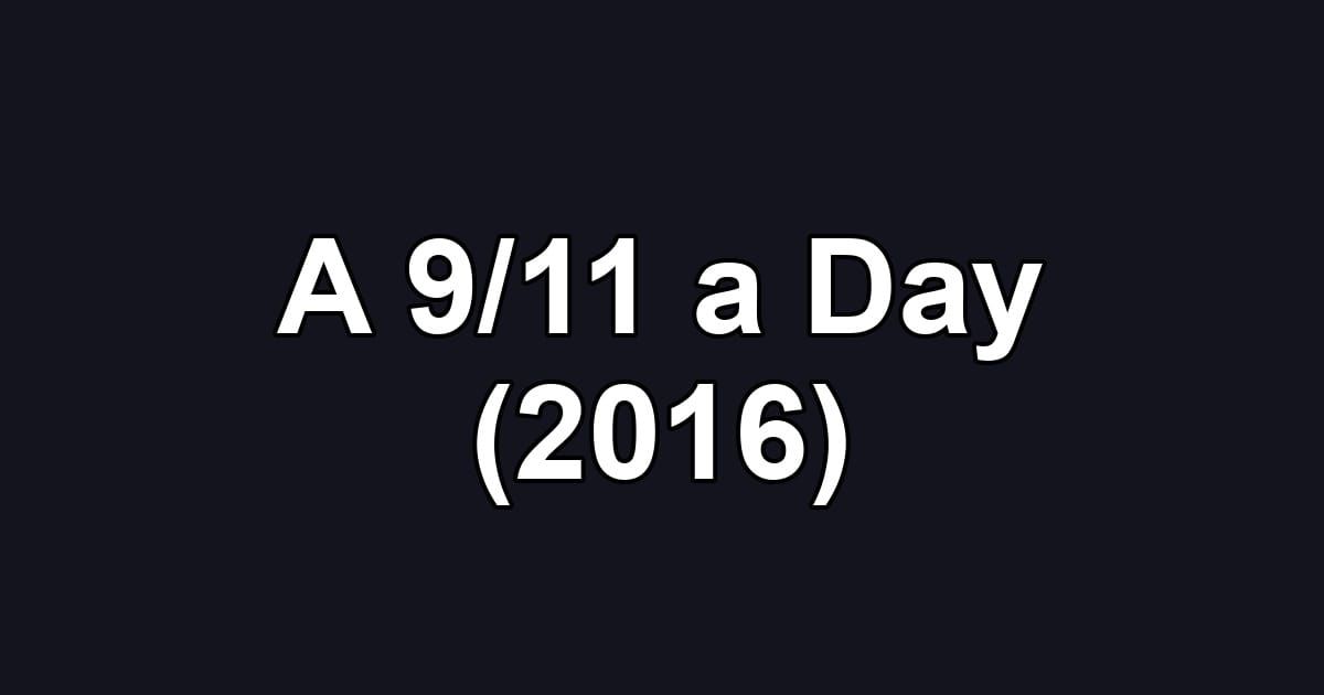 A 9/11 a Day (2016)