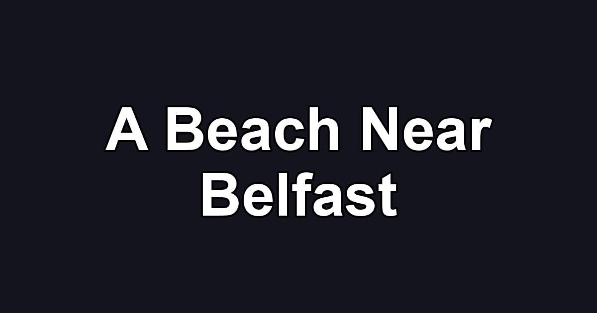 A Beach Near Belfast