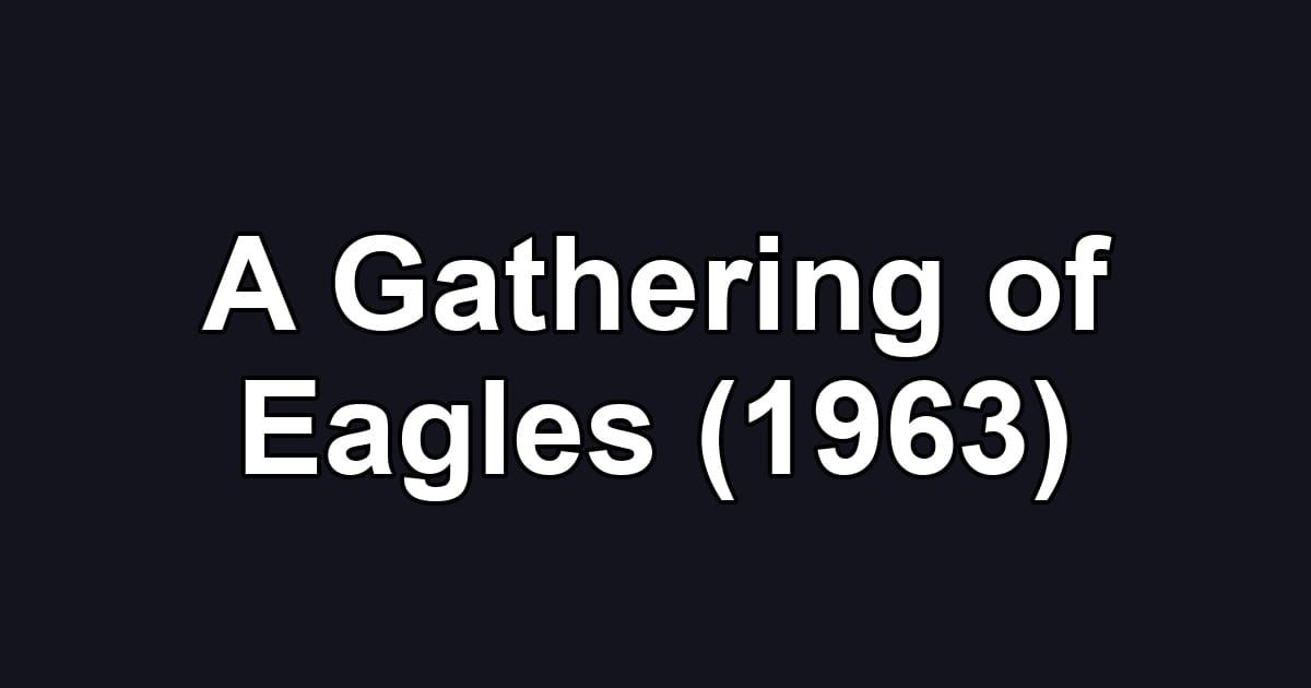 A Gathering of Eagles (1963)