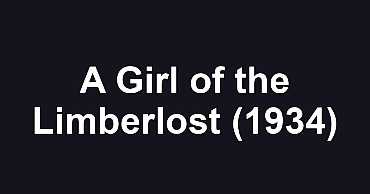 A Girl of the Limberlost (1934)