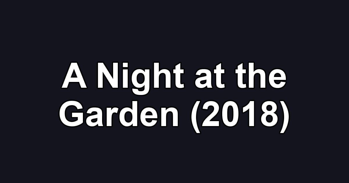 A Night at the Garden (2018)