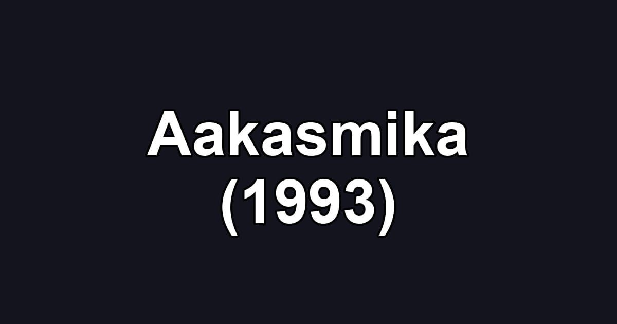 Aakasmika (1993)