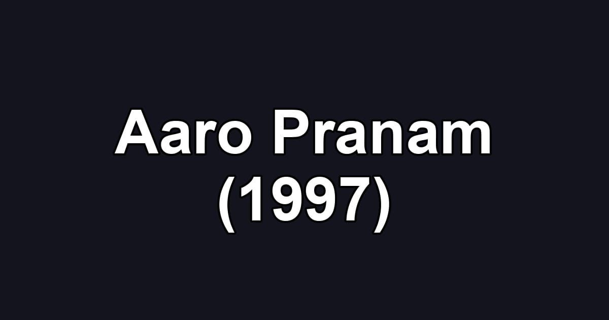 Aaro Pranam (1997)