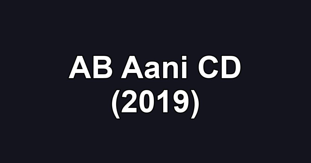 AB Aani CD (2019)