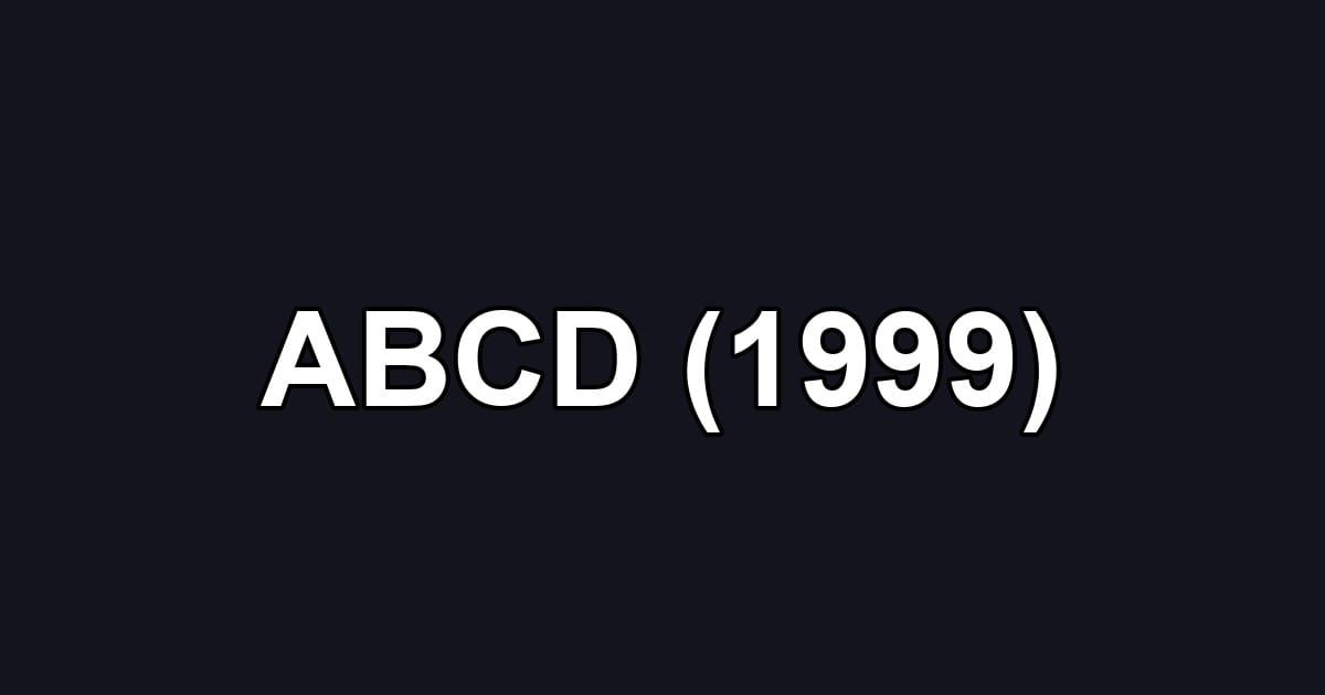 ABCD (1999)