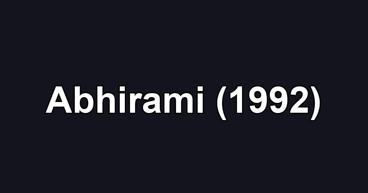 Abhirami (1992)