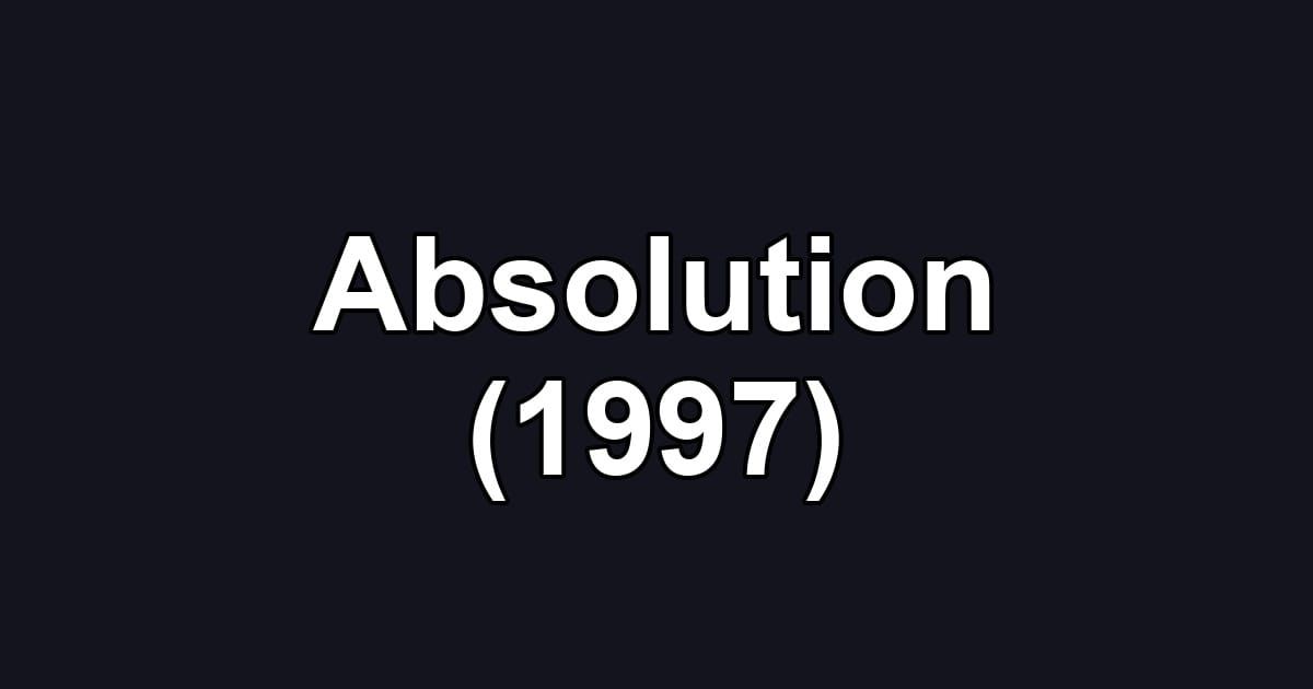 Absolution (1997)