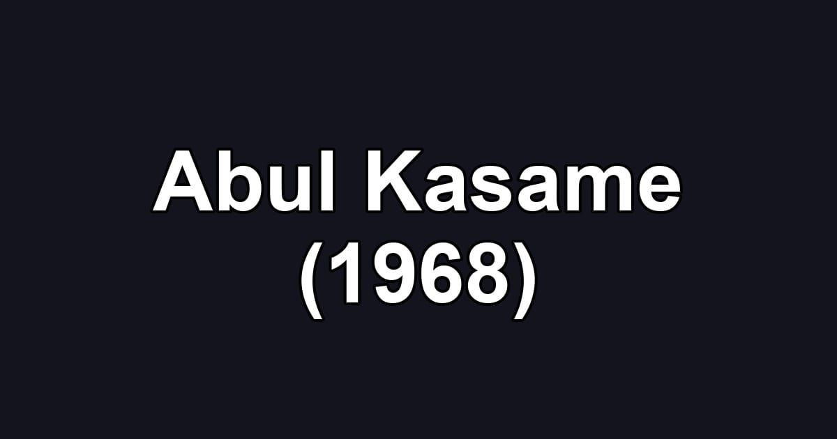 Abul Kasame (1968)
