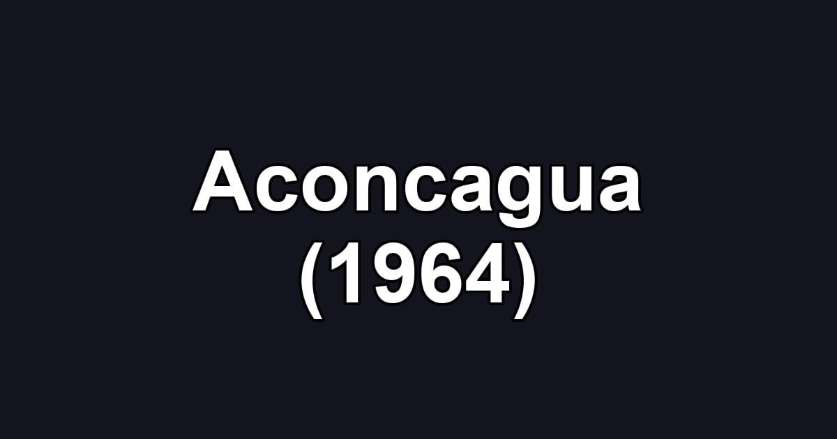 Aconcagua (1964)