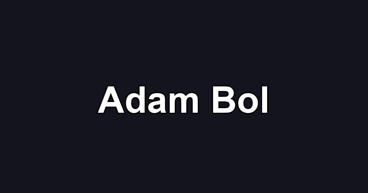 Adam Bol