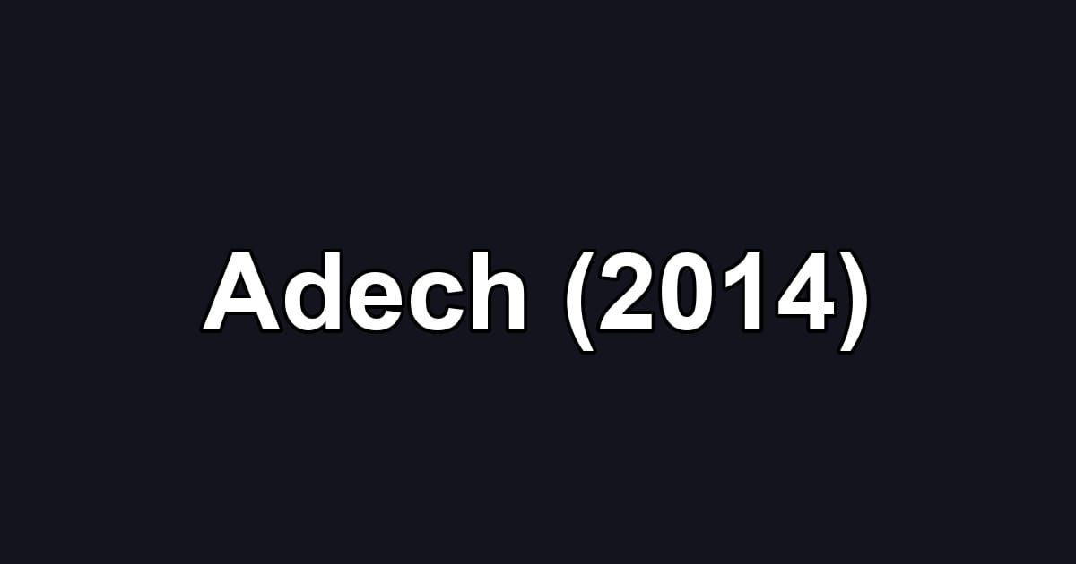 Adech (2014)