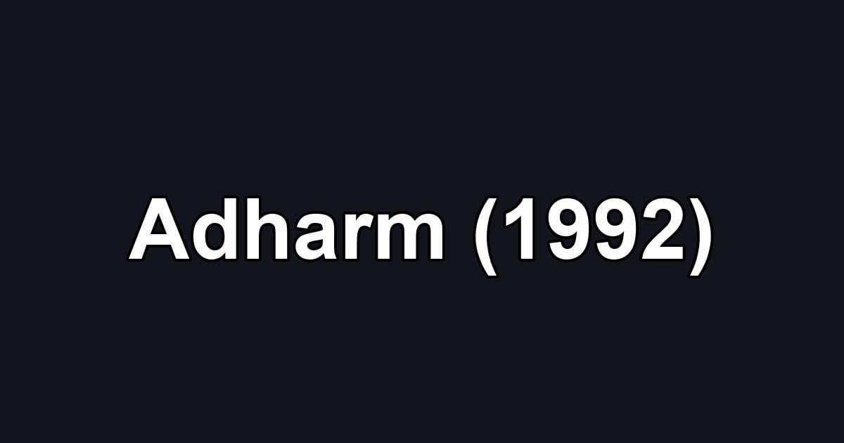 Adharm (1992)