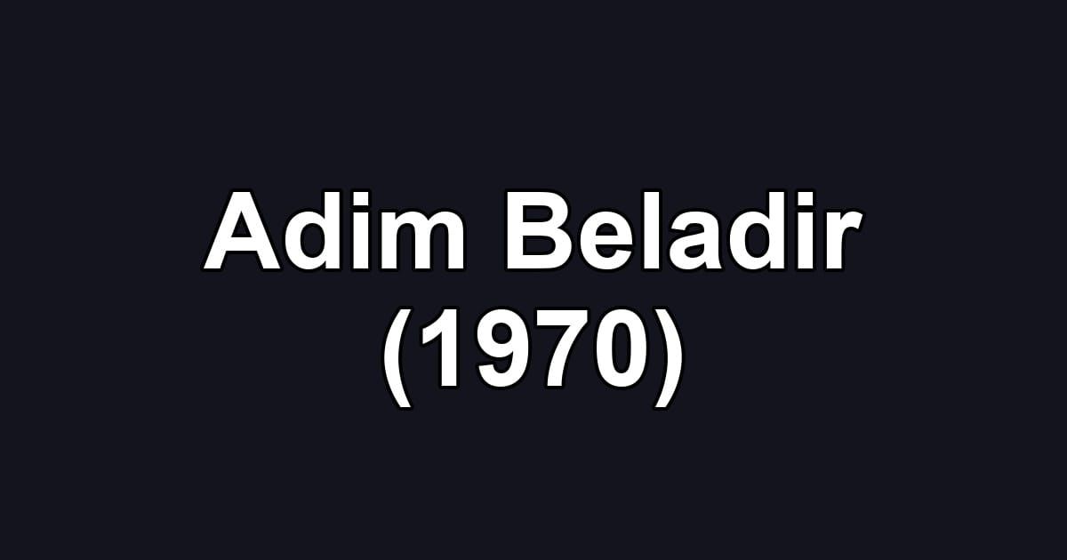 Adim Beladir (1970)