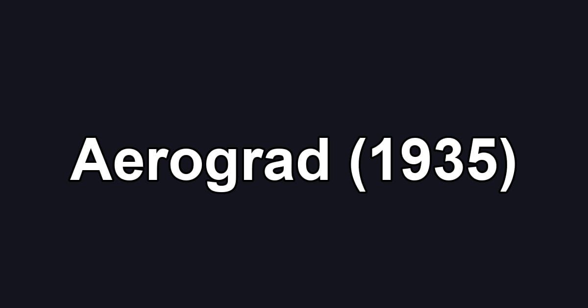Aerograd (1935)