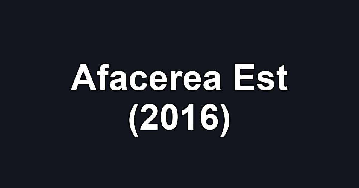 Afacerea Est (2016)