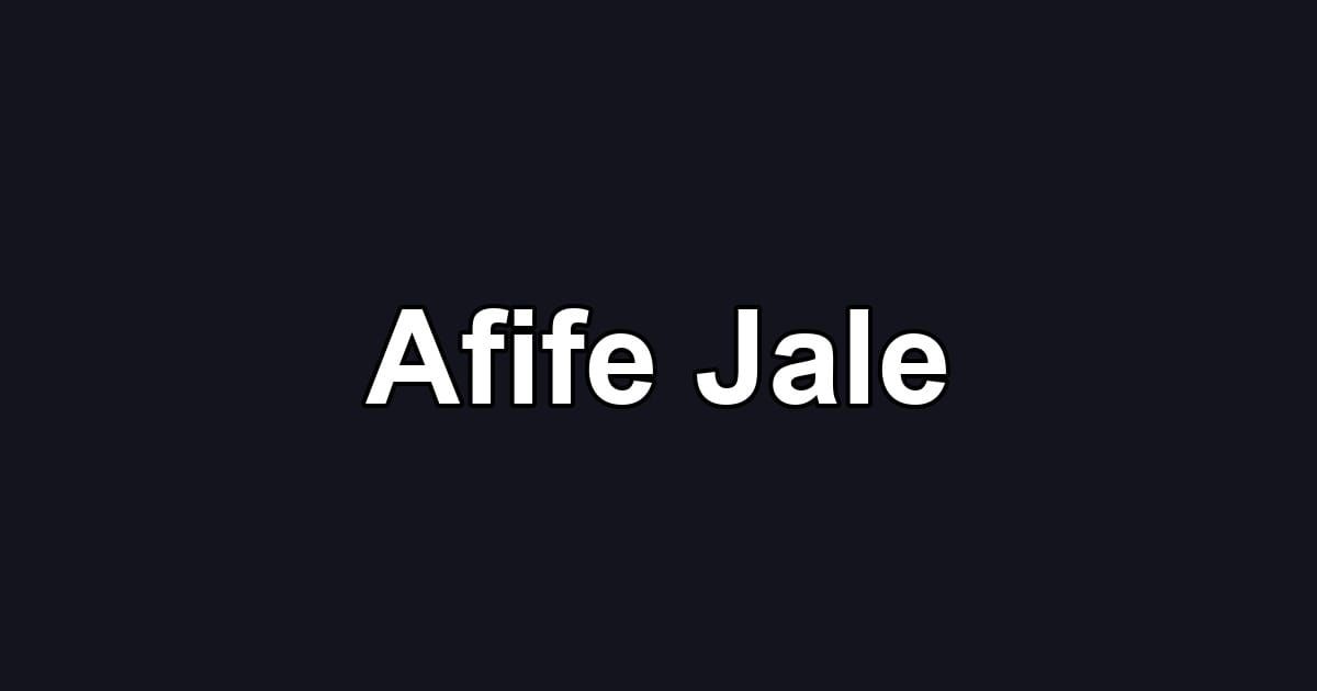Afife Jale