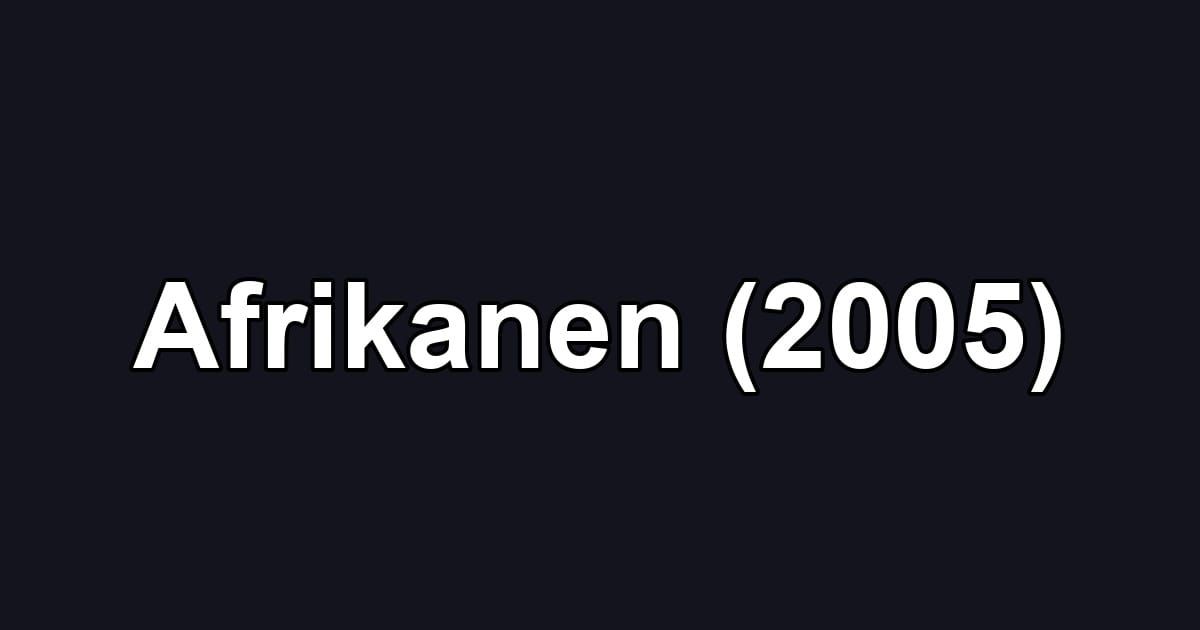 Afrikanen (2005)