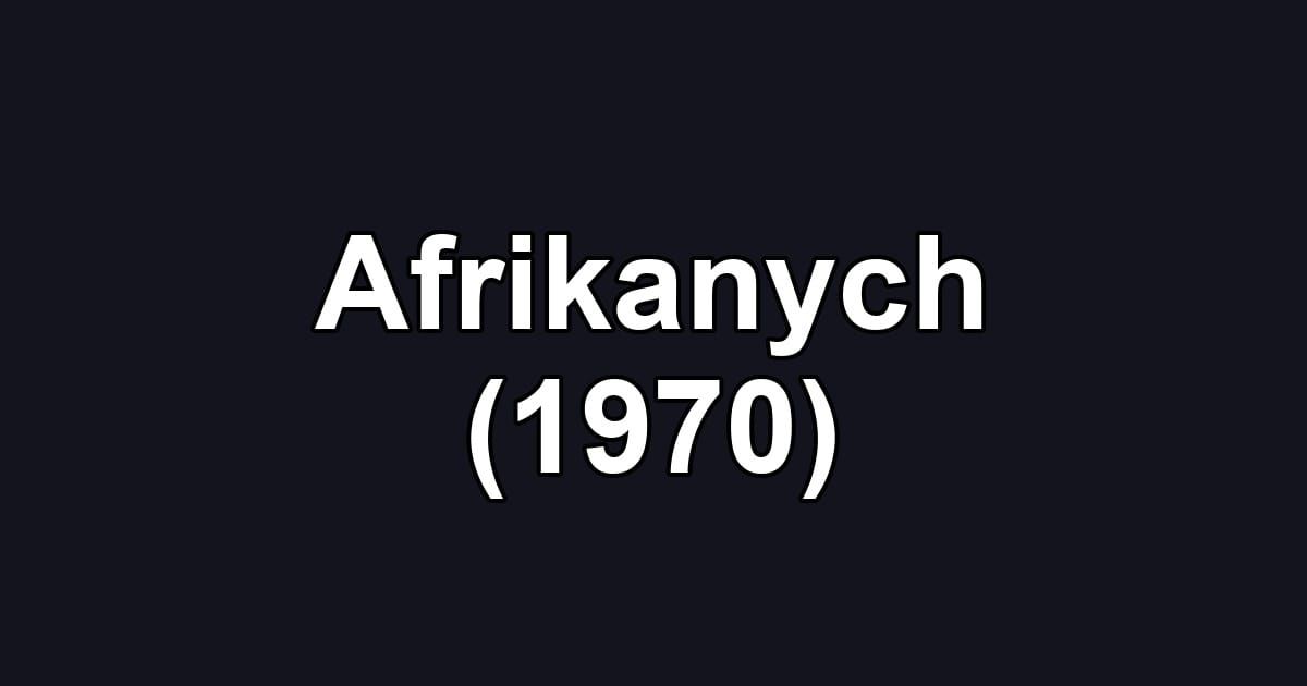 Afrikanych (1970)