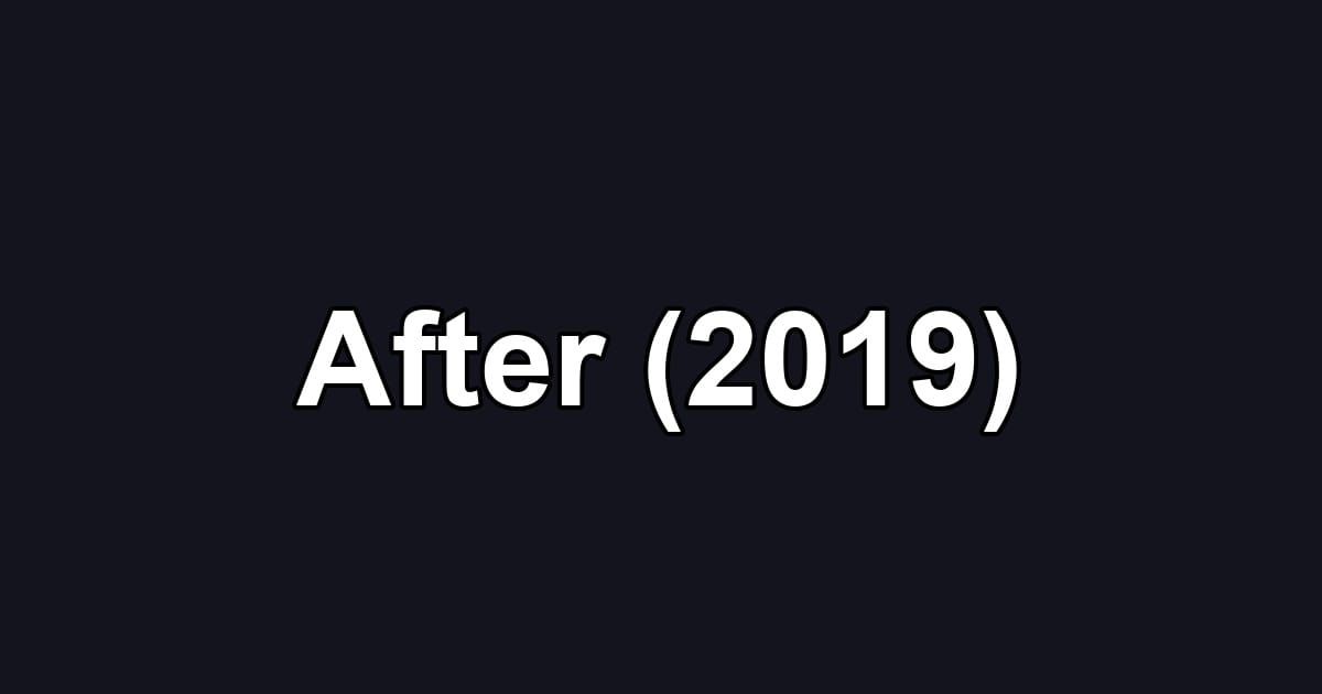 After (2019)