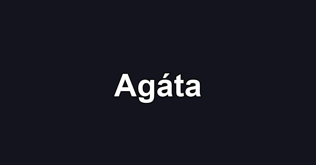 Agáta