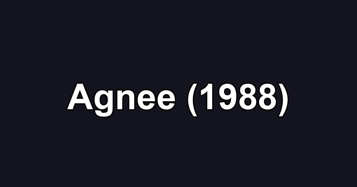 Agnee (1988)