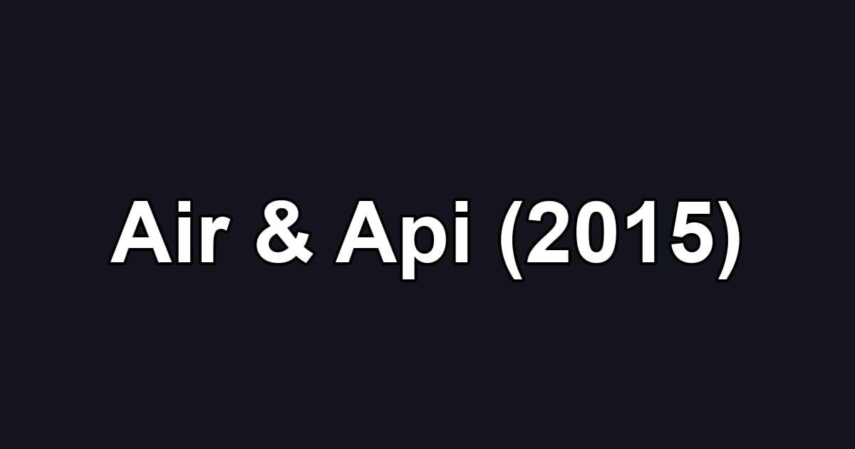 Air & Api (2015)