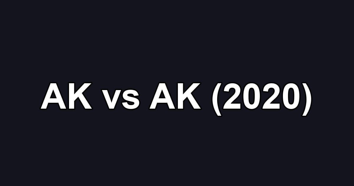 AK vs AK (2020)