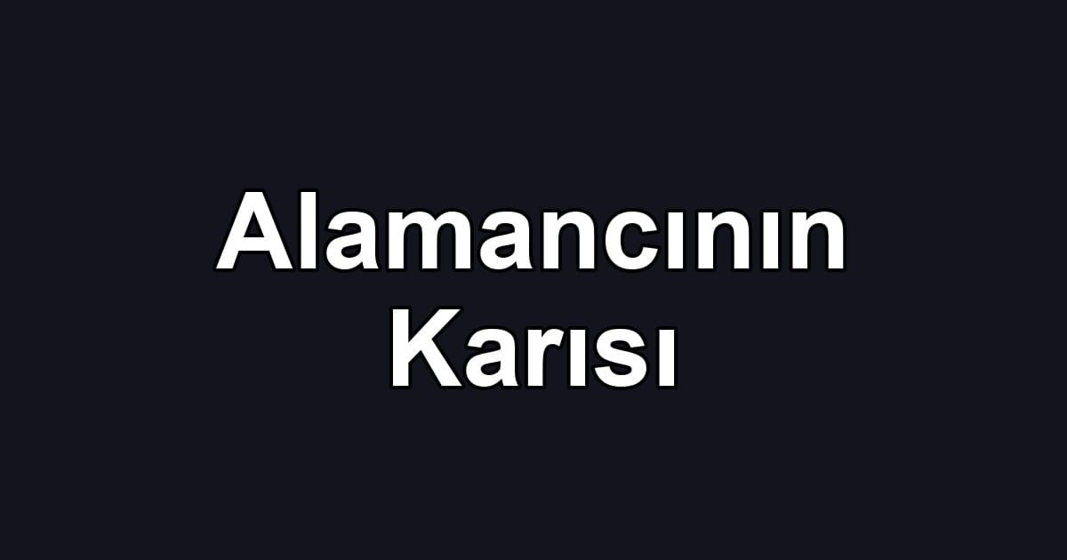 Alamancının Karısı