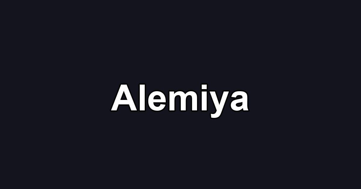 Alemiya