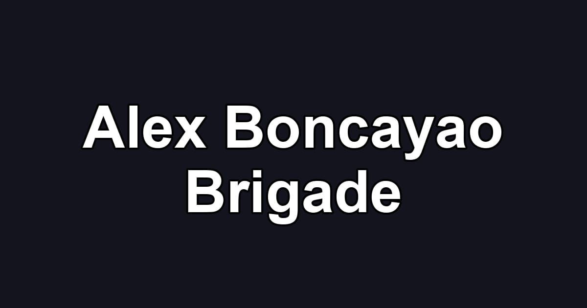 Alex Boncayao Brigade