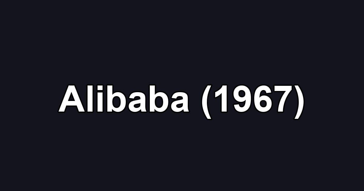 Alibaba (1967)