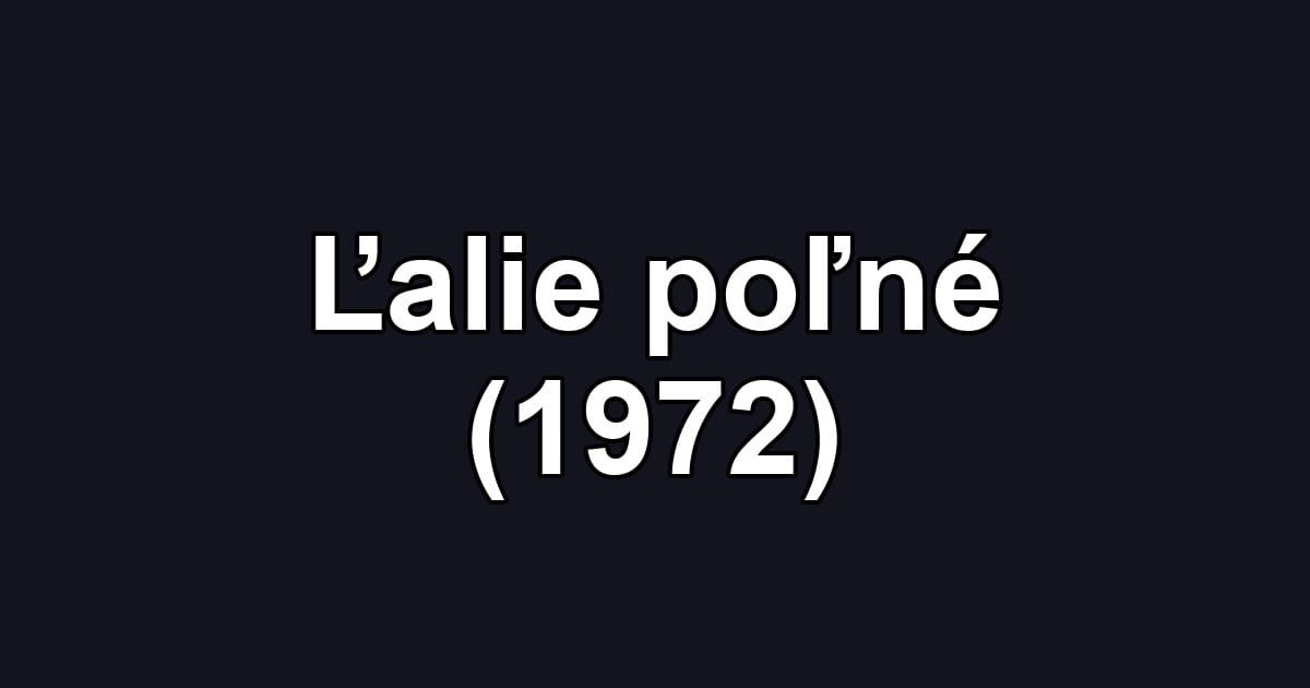 Ľalie poľné (1972)