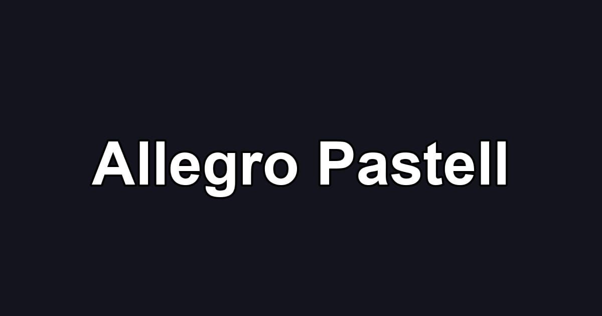 Allegro Pastell