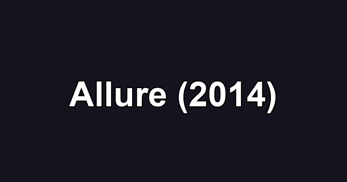 Allure (2014)