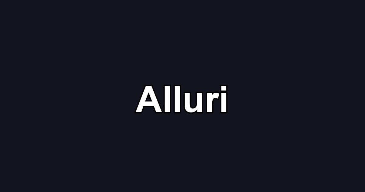 Alluri