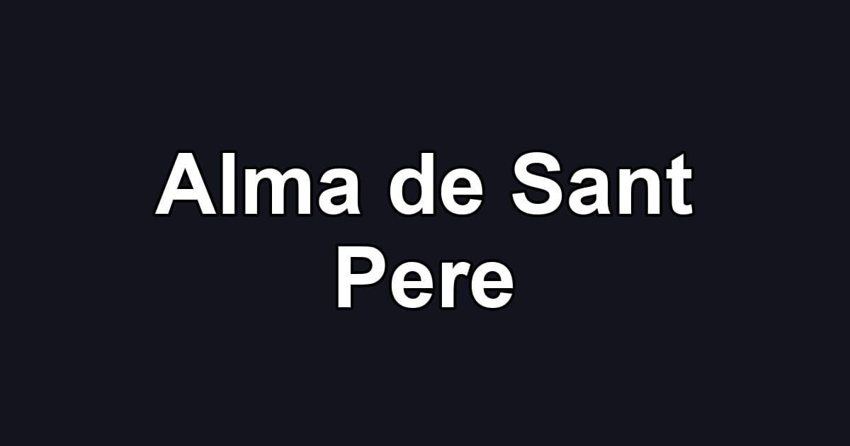 Alma de Sant Pere