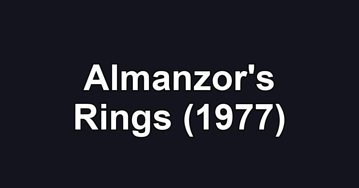 Almanzor's Rings (1977)
