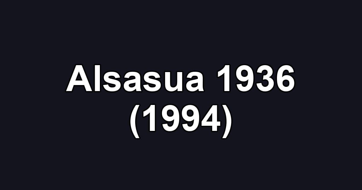 Alsasua 1936 (1994)