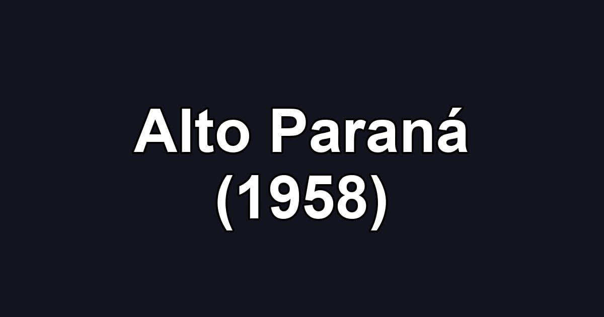 Alto Paraná (1958)